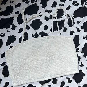 Rebdolls White crop top 2X